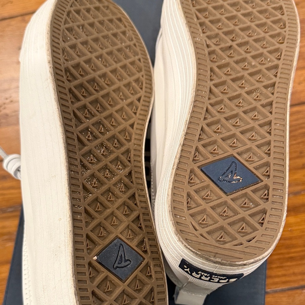 Sperry Women's White Sneakers - Picture 4 of 4
